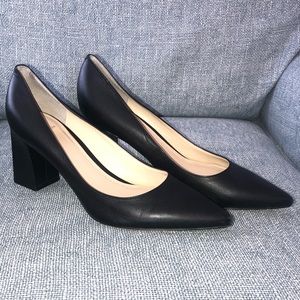 Marc Fisher Zola Block Heel, Sz 8, Black